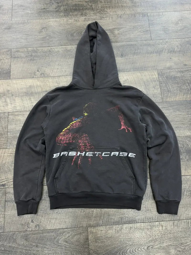 Basket Case Gallery Spiderman Hoodie Black - basketcase gallery