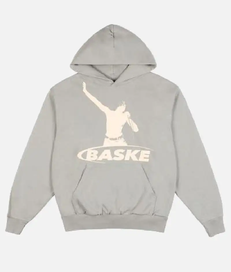 トップス BASKETCASE GALLERY COLLEGE KNIT HOODIE S Basket Case Gallery Baske Hoodie Grey - basketcase gallery