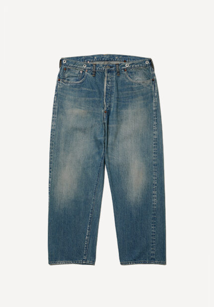 Basketcase Gallery no.22 Washed Wide Denim Pants, Indigo