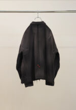 Basketcase Gallery Highcount Drill Aging Jacket, Black