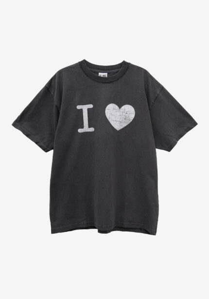 Basketcase Gallery I Heart Tee, Black