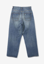Basketcase Gallery 5 Pockets Pant - Damaged Denim, Indigo