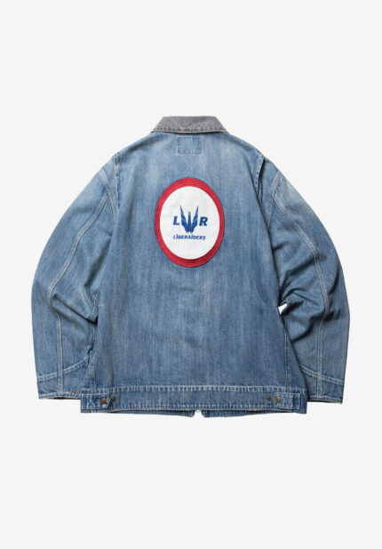 Basketcase Gallery Denim Work Jacket, Blue