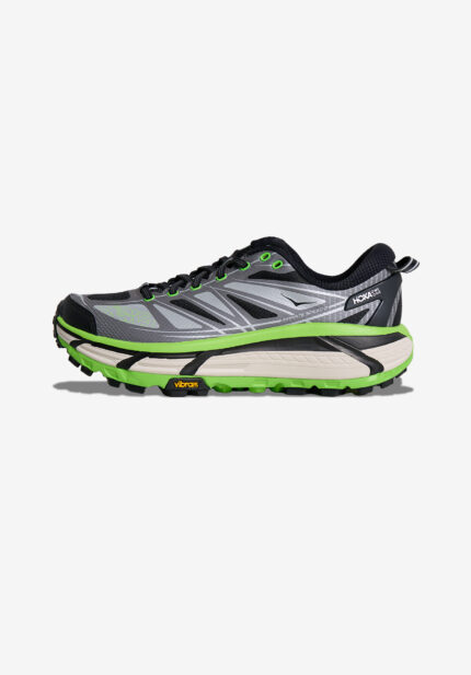 Basketcase Hoka Mafate Speed 2, Black Green