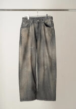 Basketcase Gallery Straight Wide Denim Pants, Black