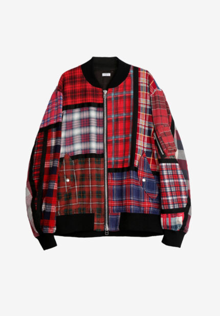 Basketcase Gallery Flight Jacket Flannel 2XL