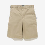 Basketcase Descendant Pit Twill Shorts, Beige