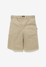 Basketcase Descendant Pit Twill Shorts, Beige