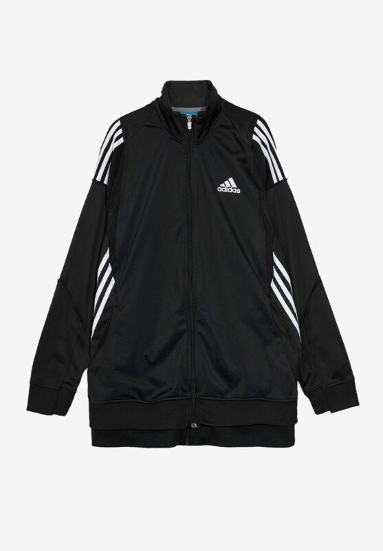 Basketcase Gallery Reconstructed 2in1 Double Layer Hybrid Vintage Track Jacket 1 Size, Black