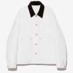 Basketcase Gallery US2521 / Duck Canvas Work Jacket, off White