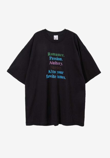 Basketcase Gallery Romance T-Shirt, Black