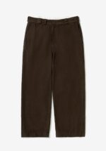 Basketcase Gallery Vintage Silk Cotton Work Pants, Brown