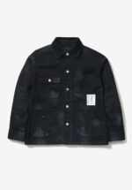 Basketcase Gallery BW . Washed Coverall Jacket, Black