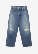 Basketcase Gallery 5POCKETS Pant - Damaged Denim, Indigo