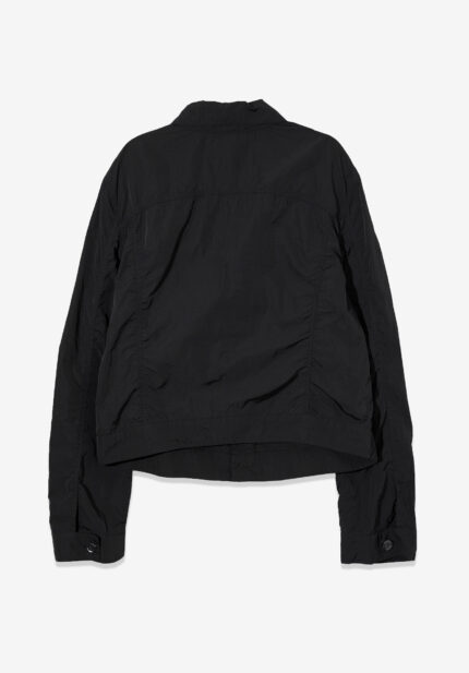 Basketcase Gallery Nylon Trucker Jacket, Black