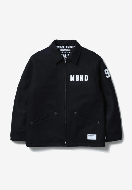 Basketcase Gallery Melton Jacket, Black