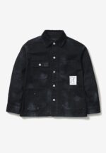 Basketcase Gallery BW . Washed Coverall Jacket, Black