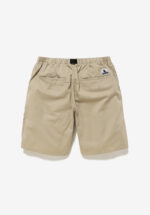 Basketcase Descendant Clasp Twill Webbing Shorts, Beige