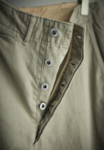 Basketcase Gallery Vintage Chino Trousers, Greige