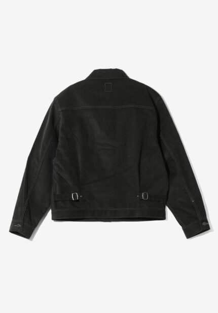 Basketcase Gallery Trucker Jacket - 13W Corduroy, Black