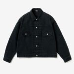Basketcase Gallery 2nd Type Black Denim Jacket, Black