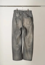 Basketcase Gallery Straight Wide Denim Pants, Black
