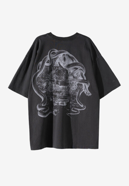 Basketcase Gallery Witch Short Sleeve Tee, Black