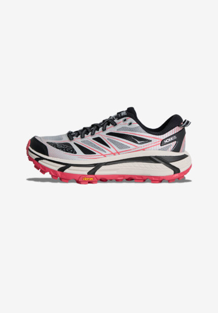 Basketcase Hoka Mafate Speed 2, Grey Red White