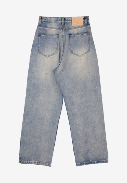 Basketcase Gallery Wrap Jeans, Blue