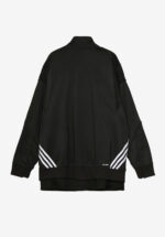 Basketcase Gallery Reconstructed 2in1 Double Layer Hybrid Vintage Track Jacket 1 Size, Black