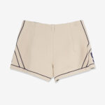 Basketcase Standalone “SA” Varsity Game Shorts, Ivory