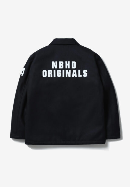 Basketcase Gallery Melton Jacket, Black