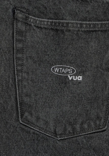 Basketcase Gallery Blues Straight / Trousers / Cotton. Denim, Black