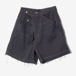 Basketcase Rhodolirion Painter Huge Shorts - Sulfur Dyed Twill, Navy