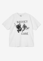 Basketcase Gallery Cause for Alarm T-Shirt, White