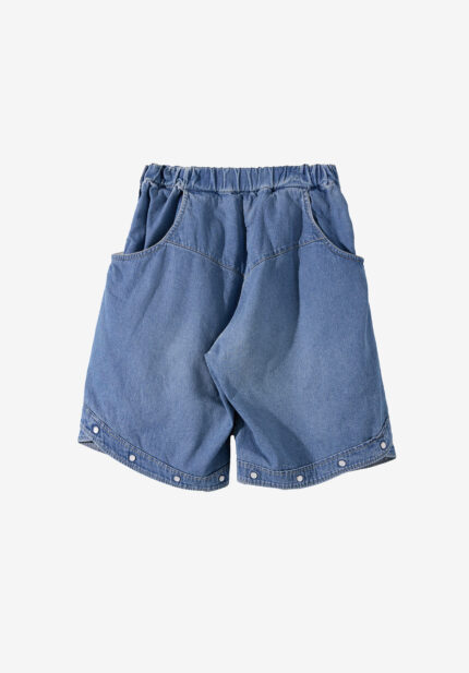 Basketcase Oldpark Denim Short Pants, Blue