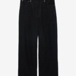 Basketcase Gallery UW1192 / Wide Glitter Pants, Black