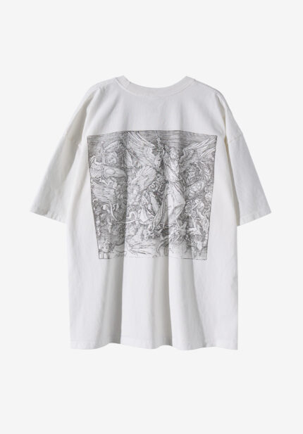 Basketcase Gallery Reach Short Sleeve Tee, Bone