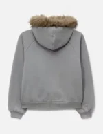 BasketCase Gallery Corp Lined Zip Up Hoodie