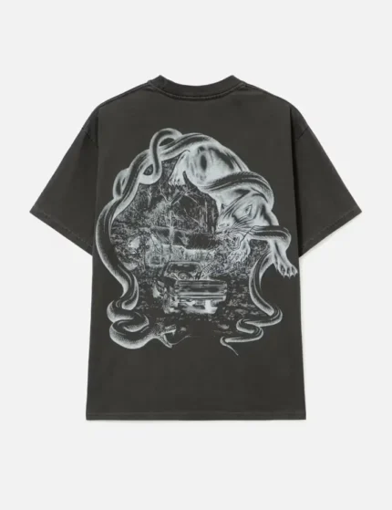 Basketcase Gallery Witch Black T-Shirt