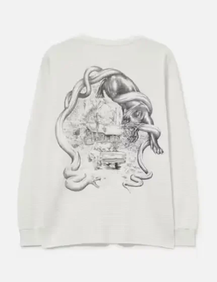 Basketcase Gallery Witch Thermal Long Sleeve Shirt