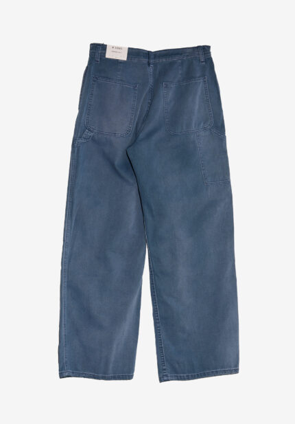 Basketcase Gallery Painter Pant Delft Overdyed, Blue