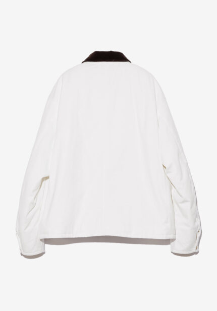 Basketcase Gallery US2521 / Duck Canvas Work Jacket, off White