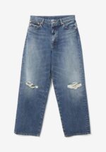 Basketcase Gallery 5 Pockets Pant - Damaged Denim, Indigo