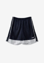 Basketcase Standalone Contrast Trim Mesh Shorts, Navy