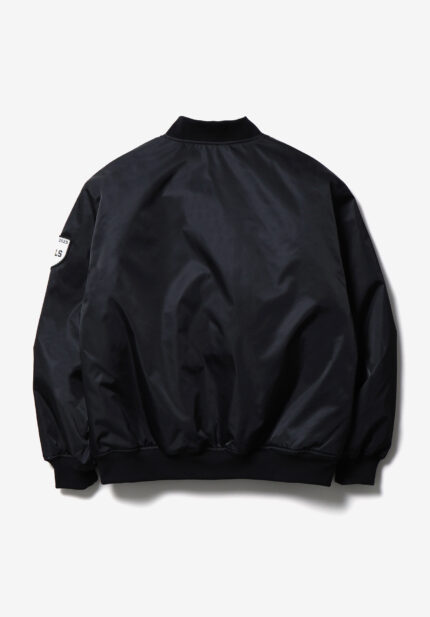 Basketcase Gallery Baseball Jacket, Black