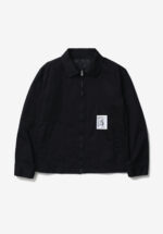 Basketcase Gallery BW . Zip Work Jacket, Black