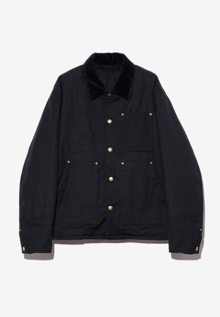 Basketcase Gallery US2521 / Duck Canvas Work Jacket, Black
