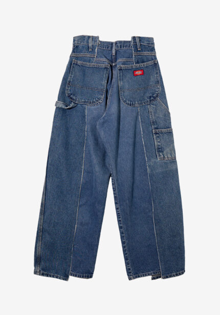 Basketcase Gallery Baggy Carpenter Pants, Denim S
