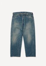 Basketcase Gallery no.22 Washed Wide Denim Pants, Indigo